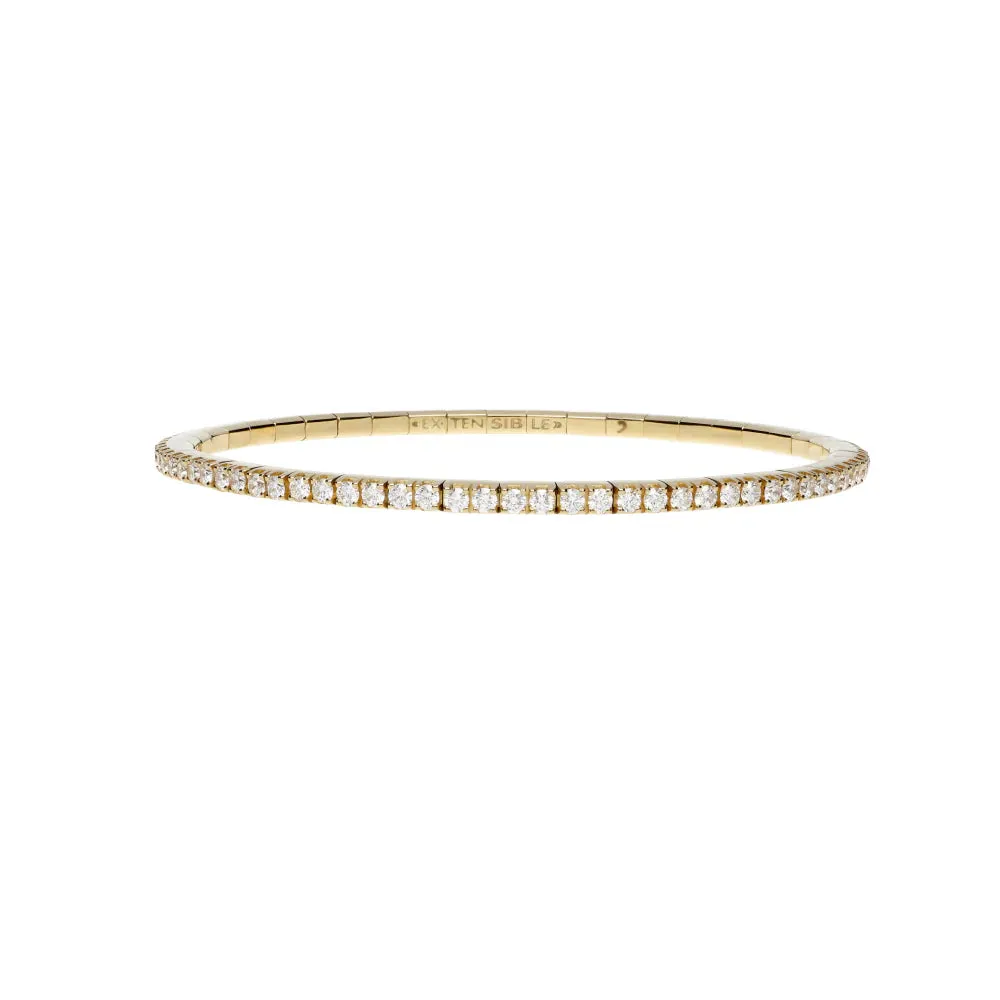 2.30 CT Diamond Stretch Tennis Bracelet