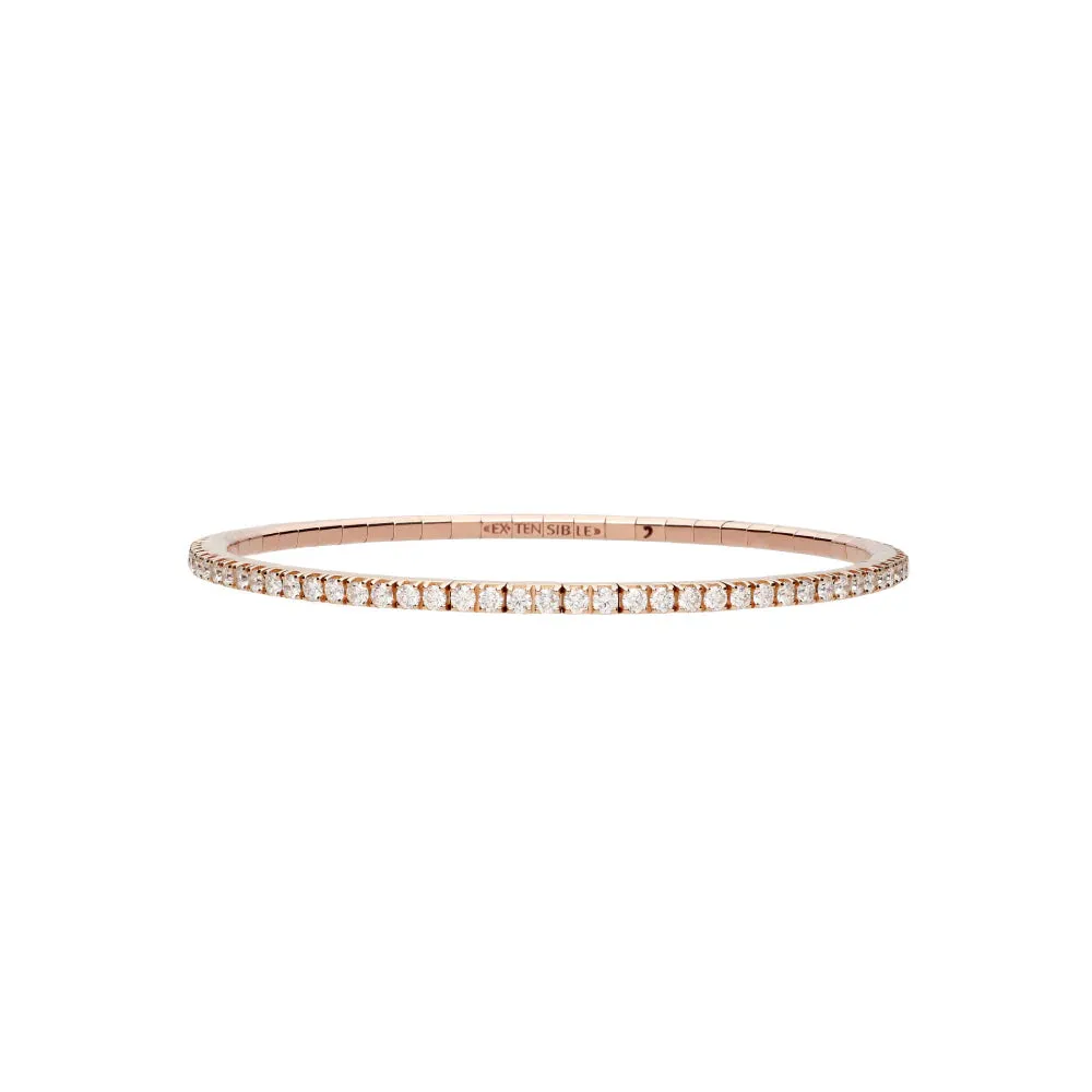 2.30 CT Diamond Stretch Tennis Bracelet