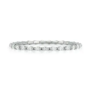 6.81CT Marquise Diamond Stretch Tennis Bracelet