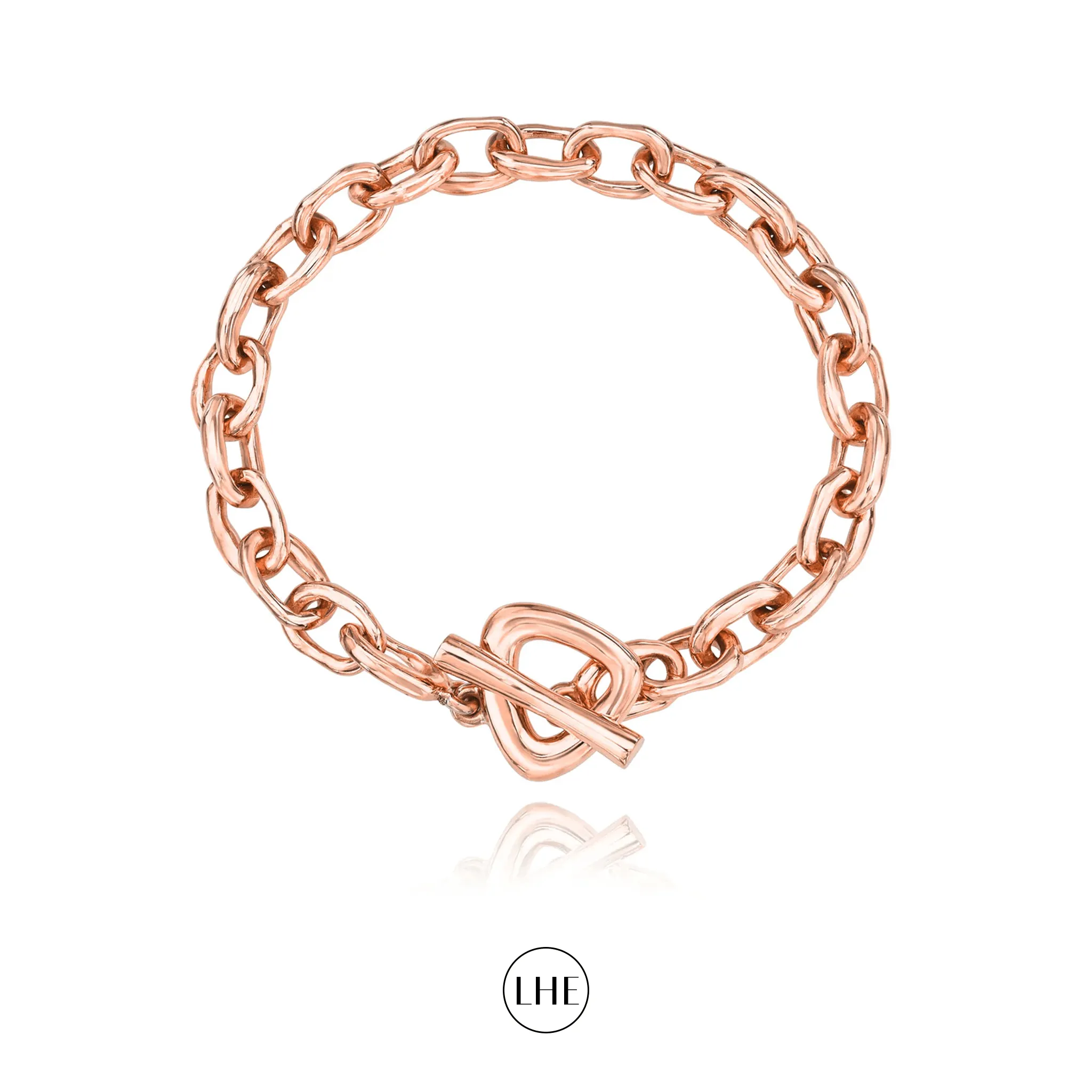 Atlantis Chain Bracelet with Trillion Toggle