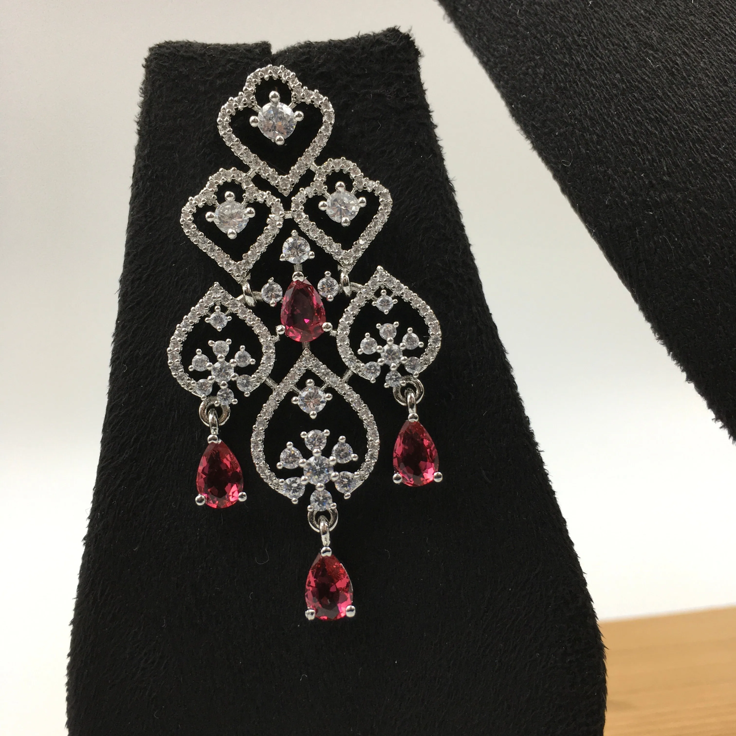 Choker Zircon/AD Necklace Set 4157-69