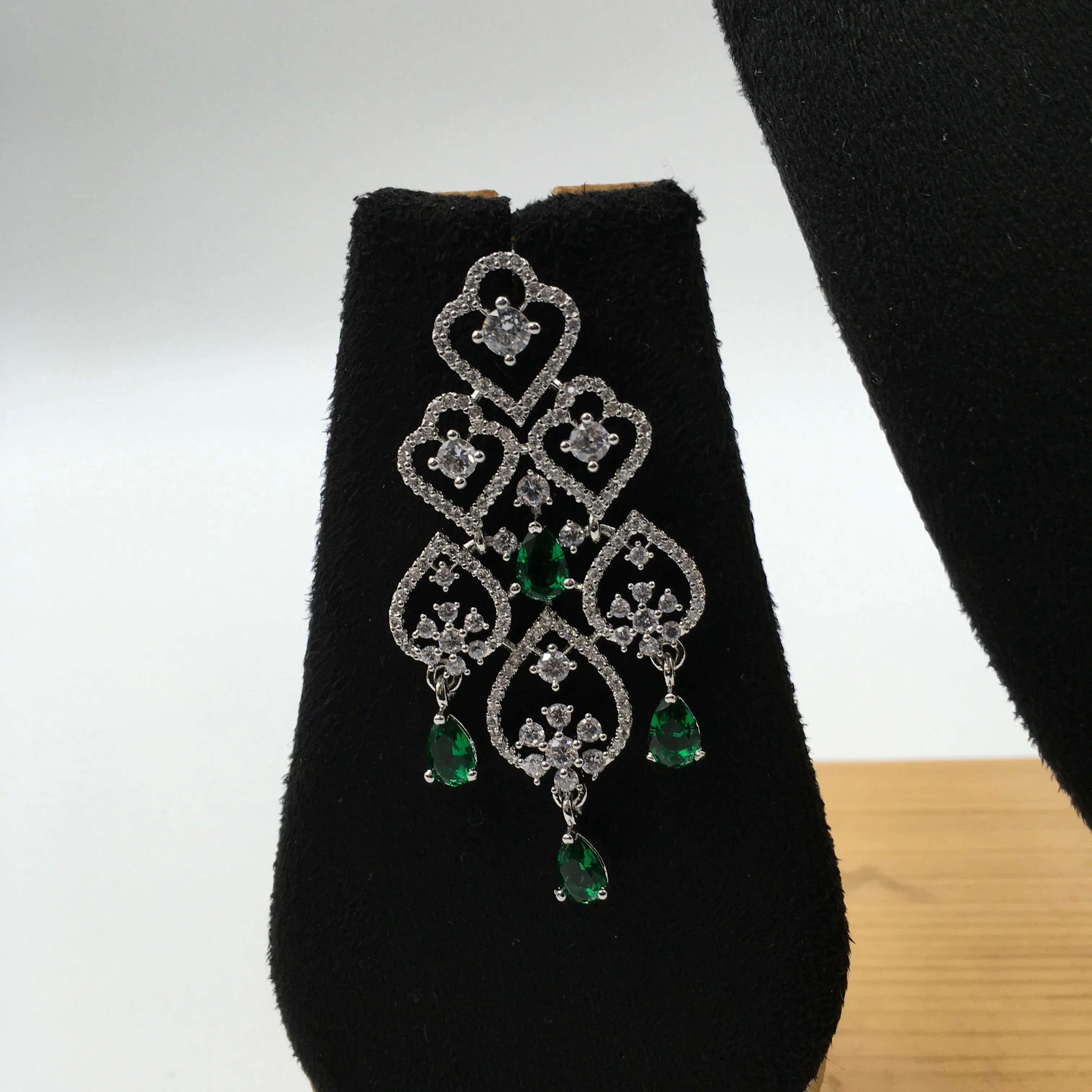 Choker Zircon/AD Necklace Set 4157-69