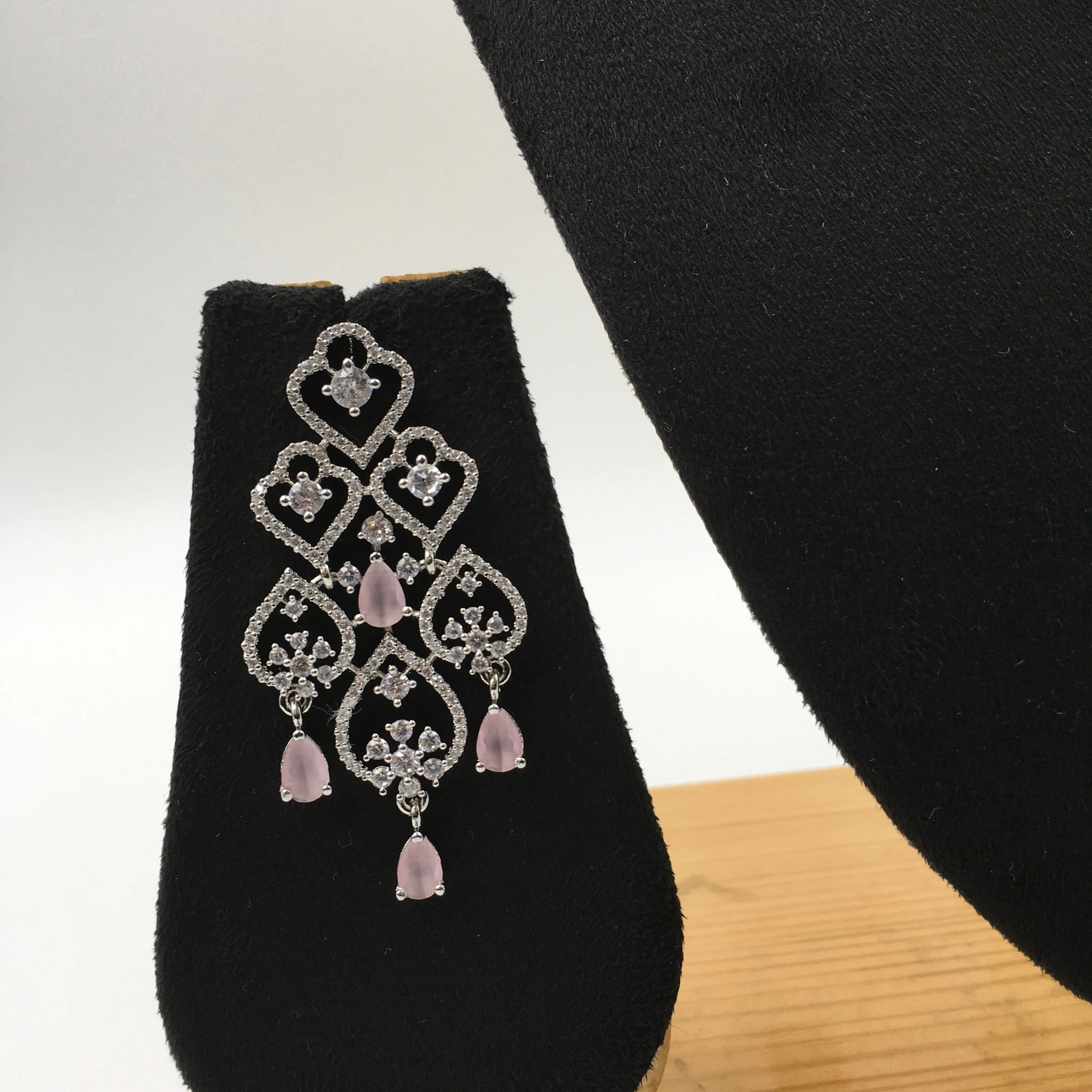 Choker Zircon/AD Necklace Set 4157-69