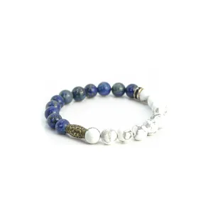 Lapis Lazuli & Howlite for creativity, wisdom, clarity, self-awareness