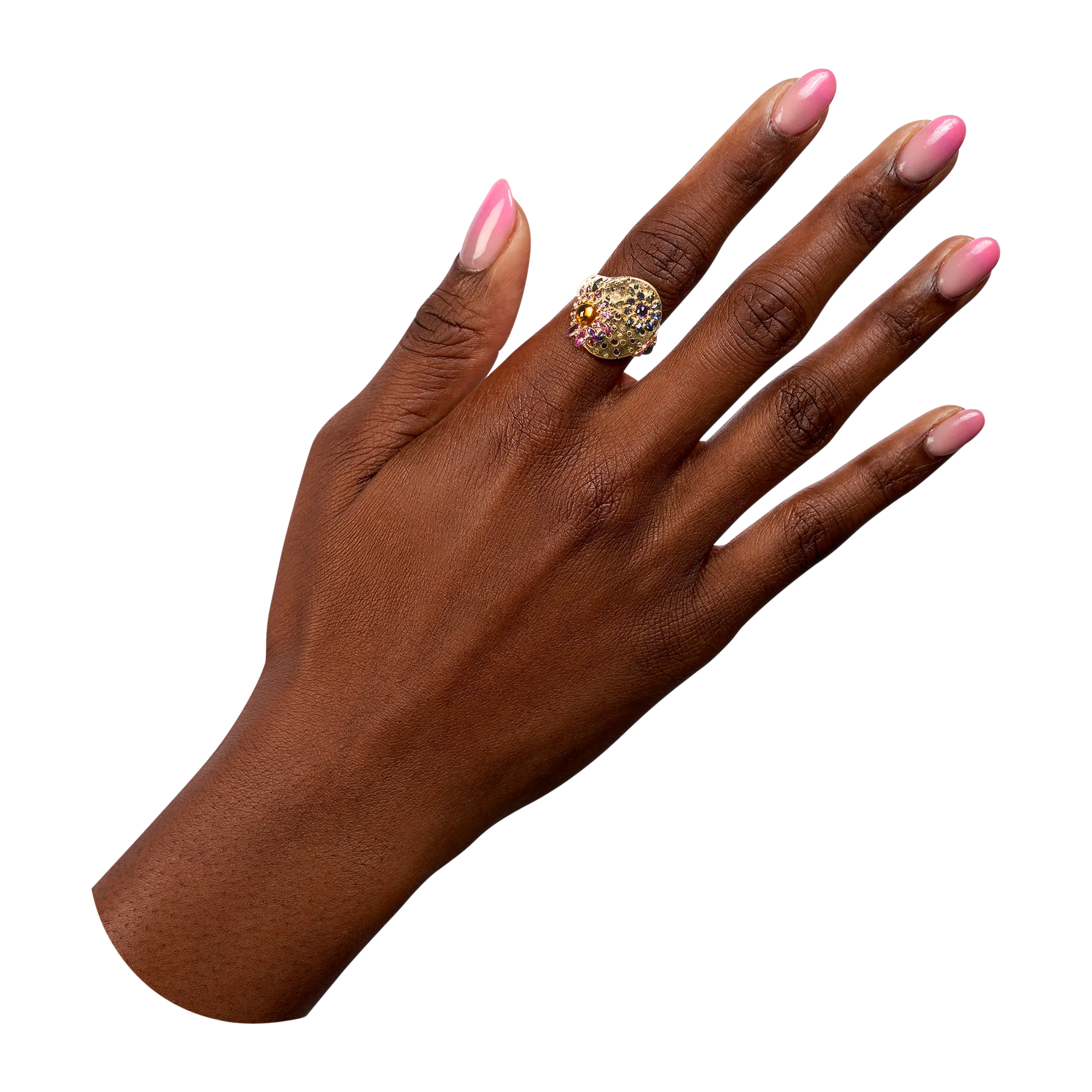 Large Daisy Clusterf@&$ Signet Ring - Made to Order