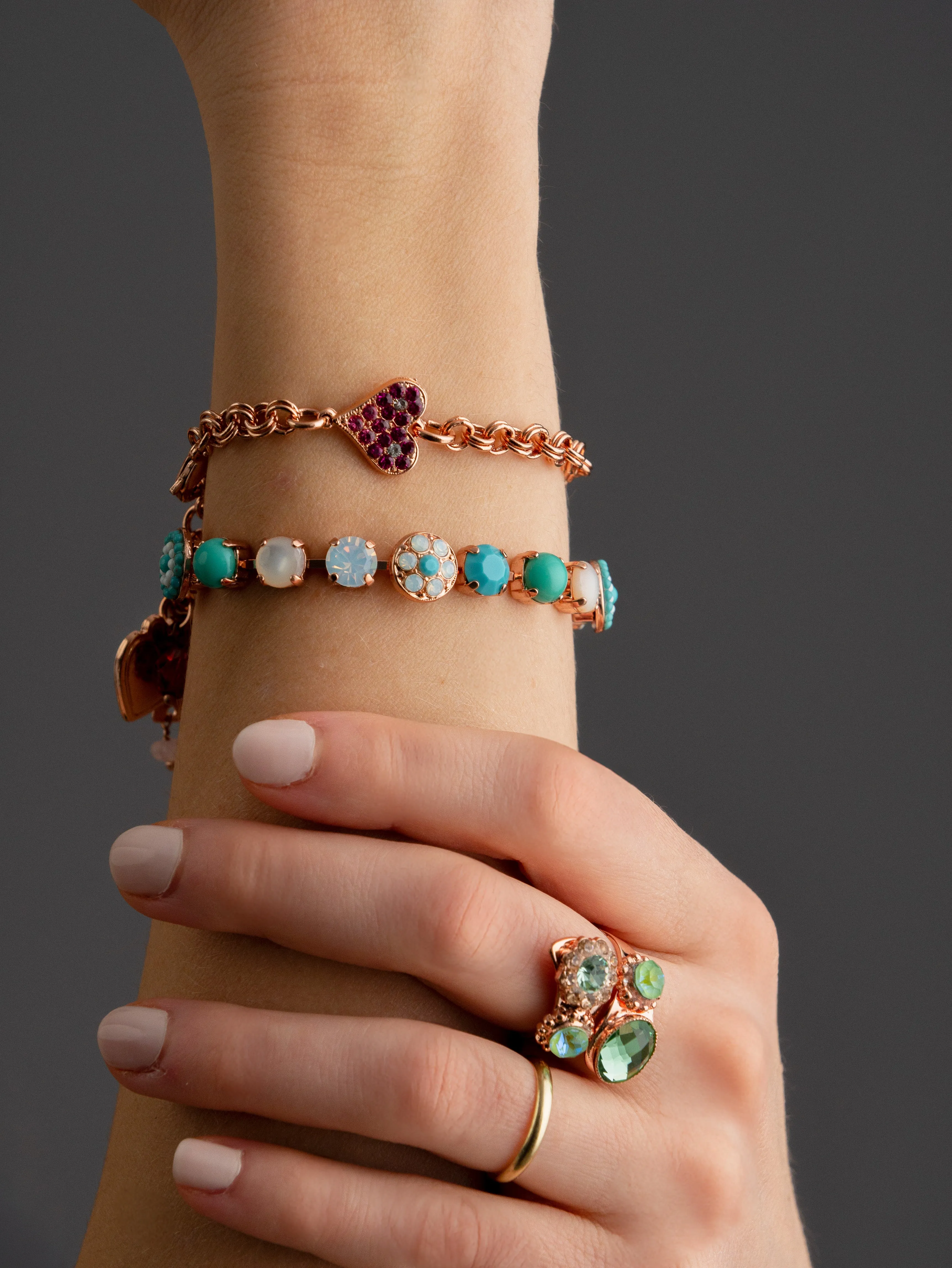 Large Elemental Bracelet in "Aegean Coast" *Custom*