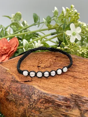 Moonstone Crystal Beads Bracelet Handmade