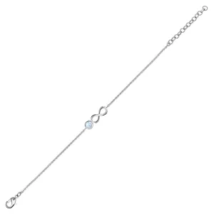 Moonstone Silver Infinite Instinct Bracelet