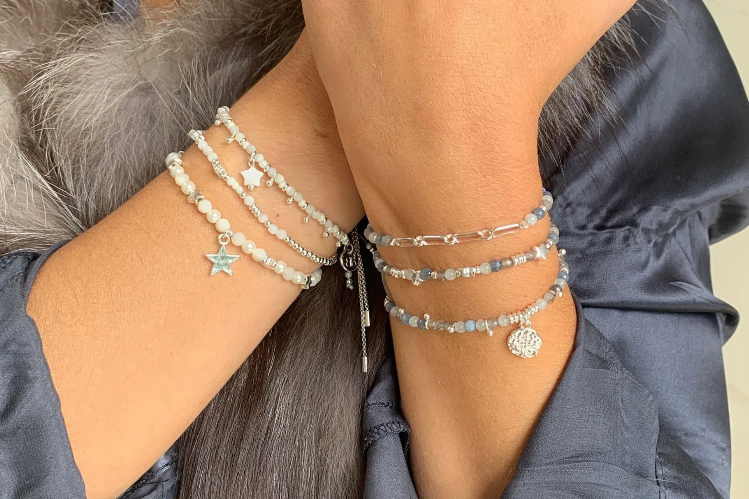 Orion 3 Layer Bracelet Stack
