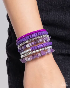 Plentiful Pizzazz - Purple Paparazi Accessories