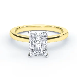 Radiant Cut Low Profile Hidden Halo