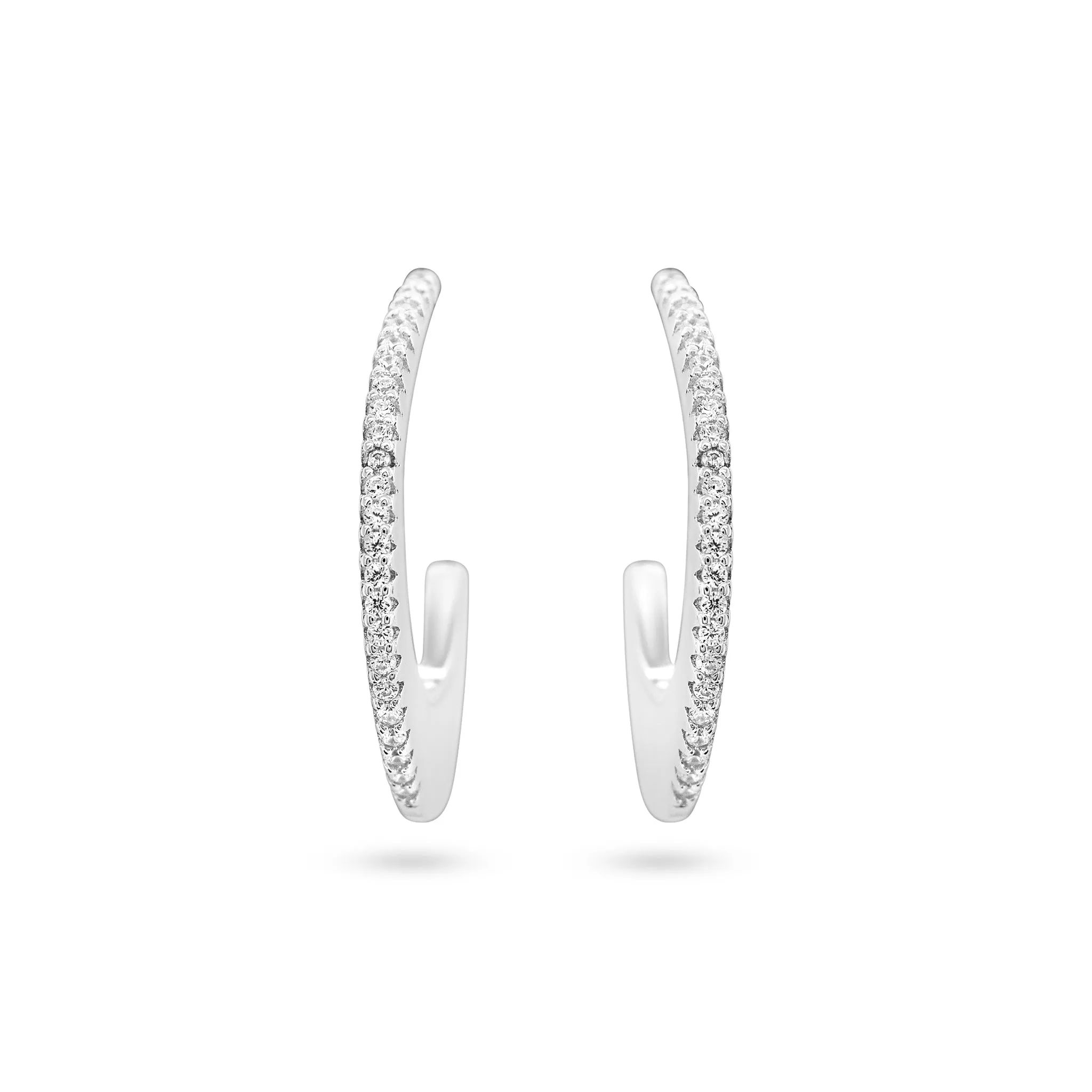 Radiant Hoop Elegance