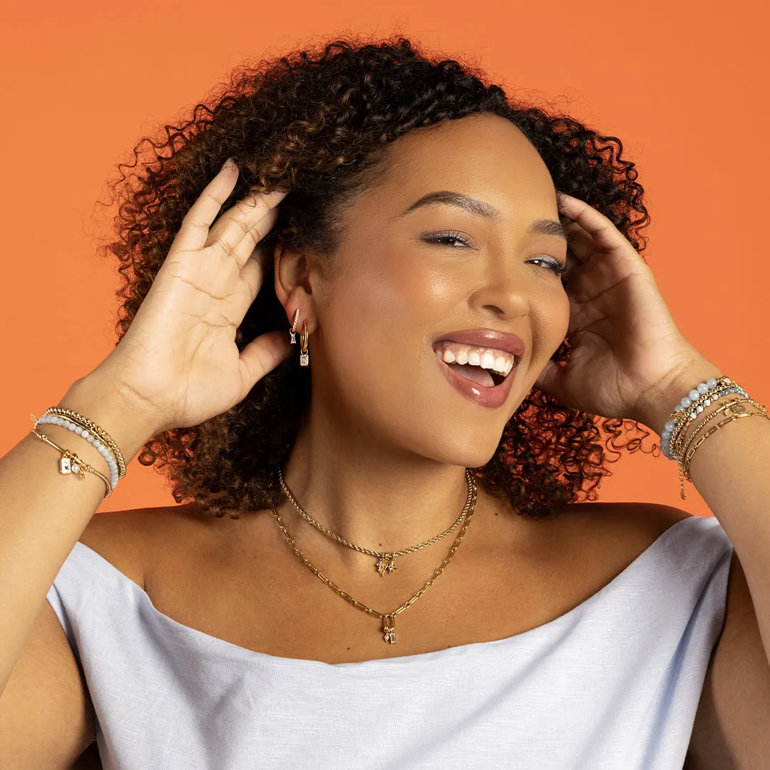 Radiant Plain Hoops
