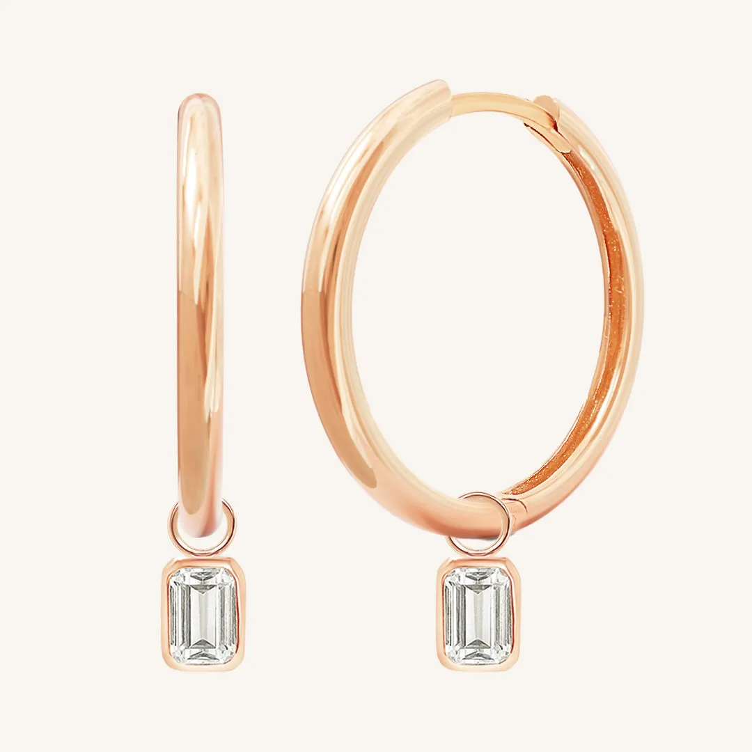 Radiant Plain Hoops
