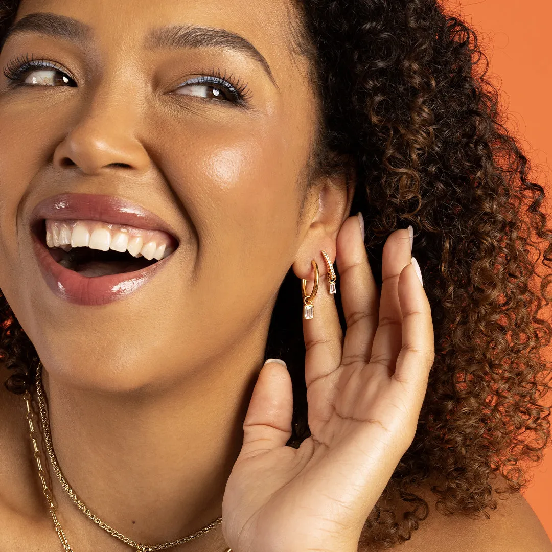 Radiant Plain Hoops