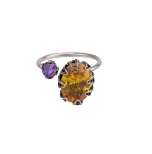 Radiant Sunburst Ring