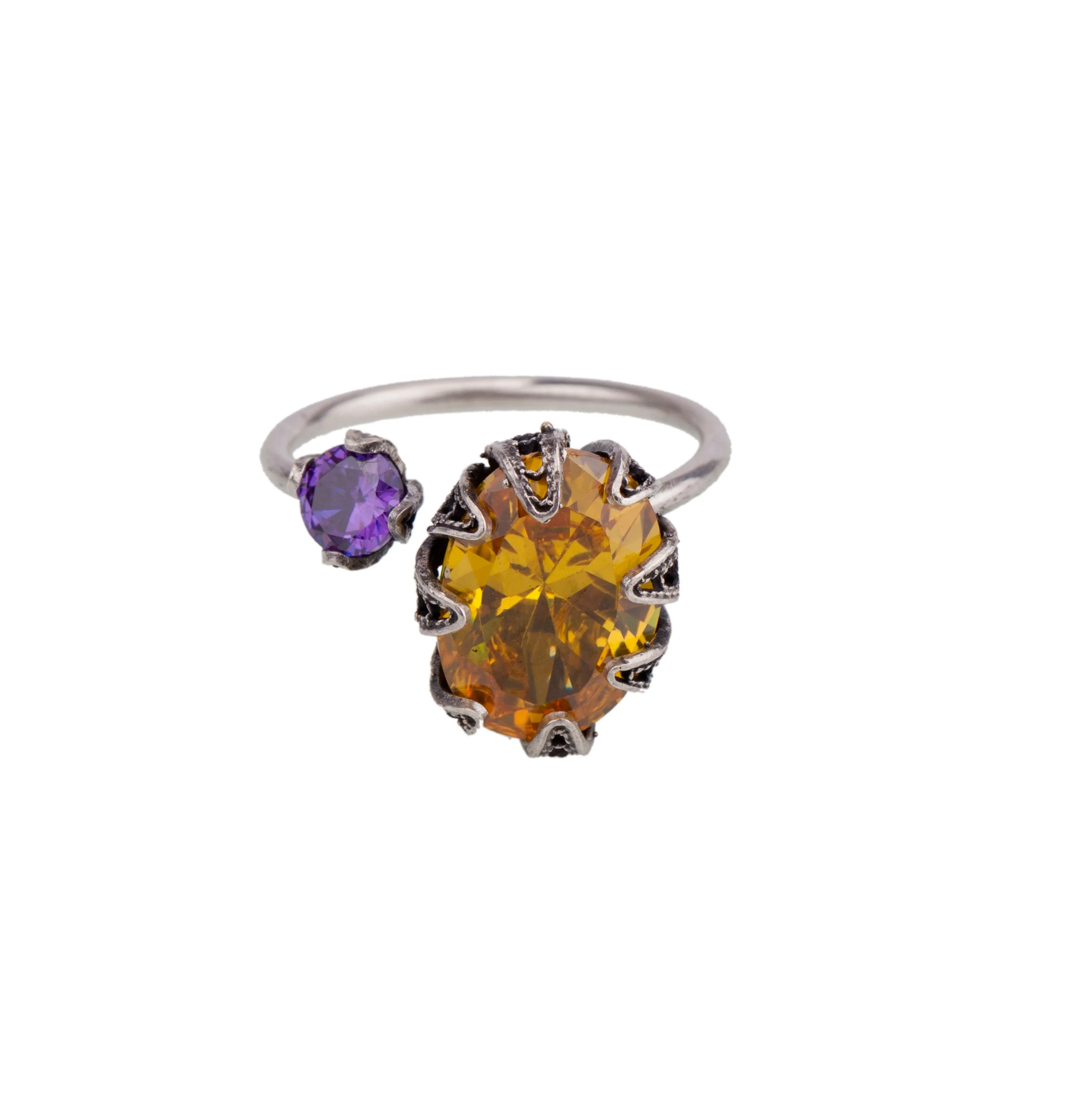 Radiant Sunburst Ring