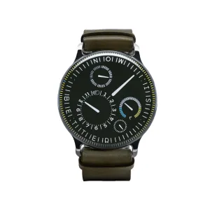 Ressence Type 3X Dark Olive Green Titanium Watch