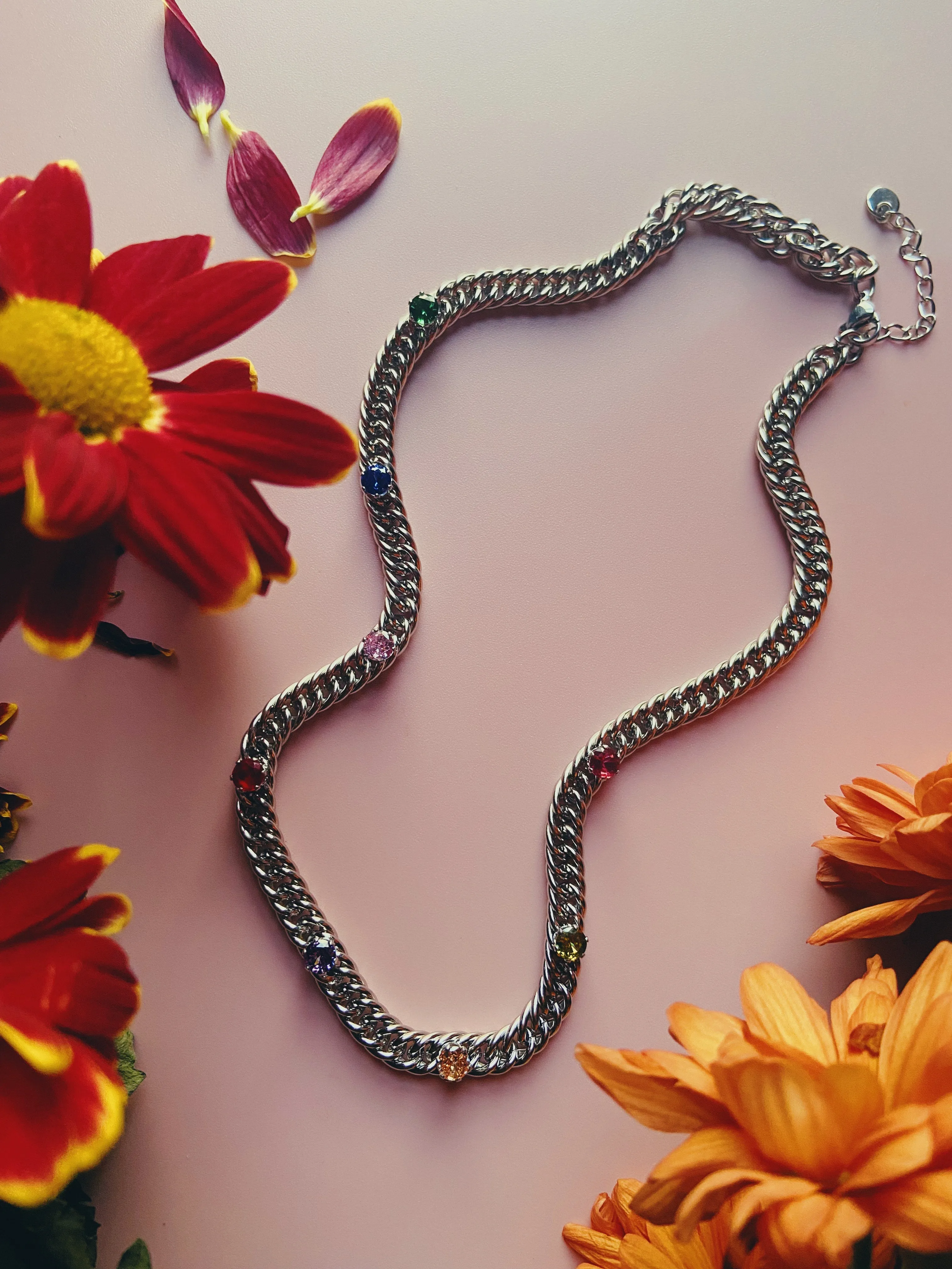 Sahara Necklace in Silver