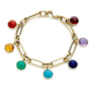 Syna Seven Chakra Charm Bracelet