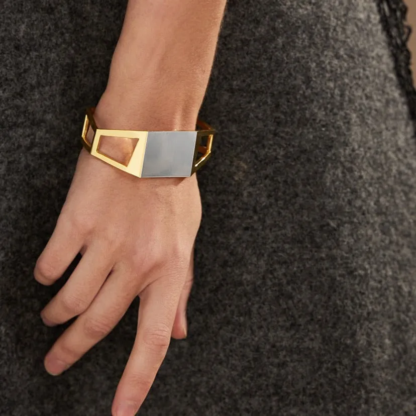 TEEK - Open Cuff Love Bracelet