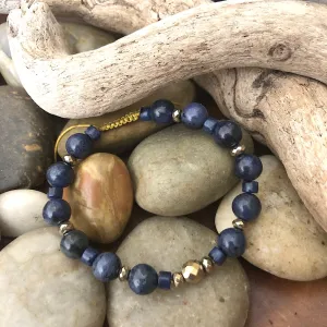 Third-eye Chakra Shambala Bracelet