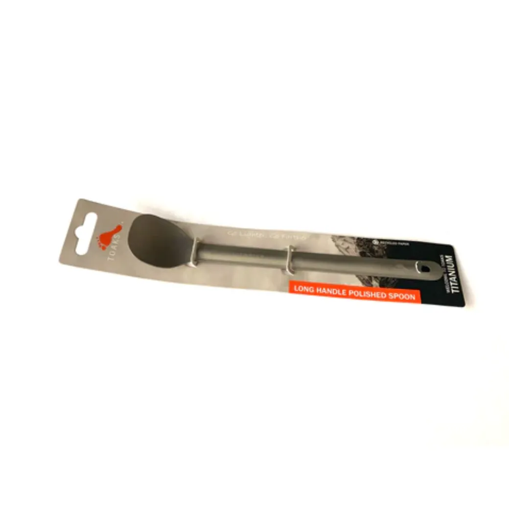 TOAKS Titanium Long Handle Spoon